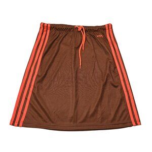 Ice Studios Track Skirt in Brown and Orange